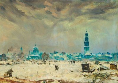 View of Winter Potsdam by Ulrich Hubner